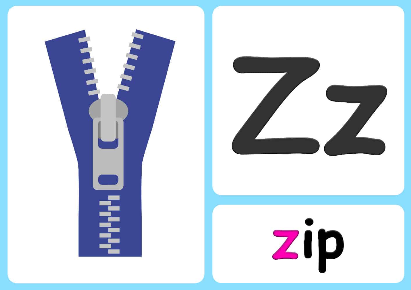 Русский язык zip. Zip карточка на английском. Zip картинка для детей. Z алфавит. English Alphabet z.