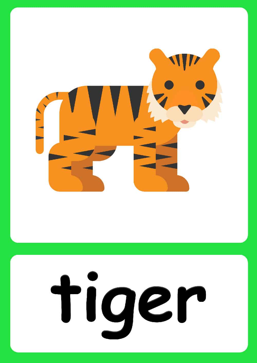 Jungle Animal Flashcards Free Jungle Background