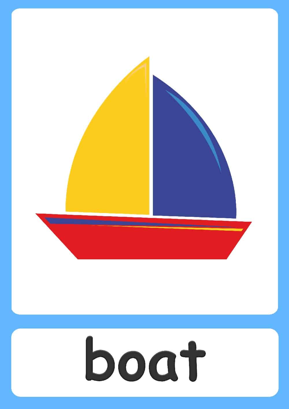 Transport Flashcards For Kids!