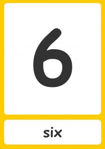 Number Words Flashcards