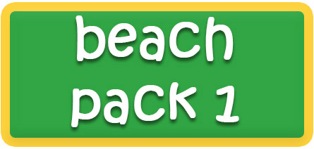 Teach Beach Vocabulary With FREE Beach Flashcards!