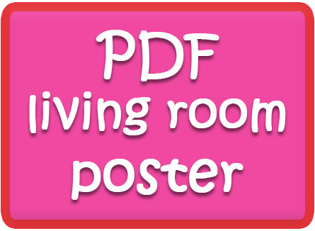 TUTTOPROF. Inglese: 15 Living Room objects flashcard