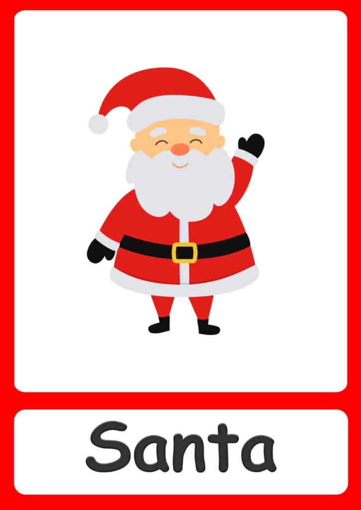 Christmas Flashcards